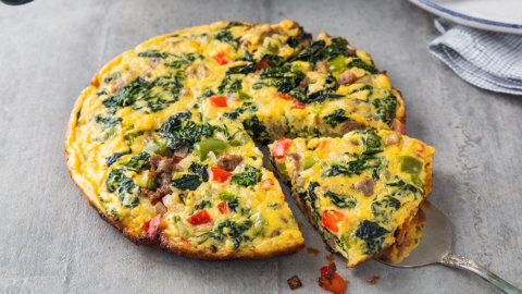 Keto Frittata with Sausage Recipe