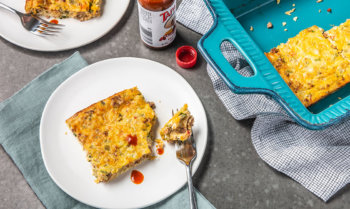 Receta de cazuela de desayuno keto con chorizo