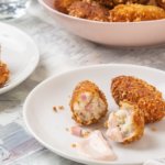 Keto Crispy Cauliflower and Ham Croquettas Recipe