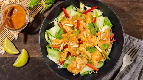 Keto Indonesian Chicken Salad Recipe
