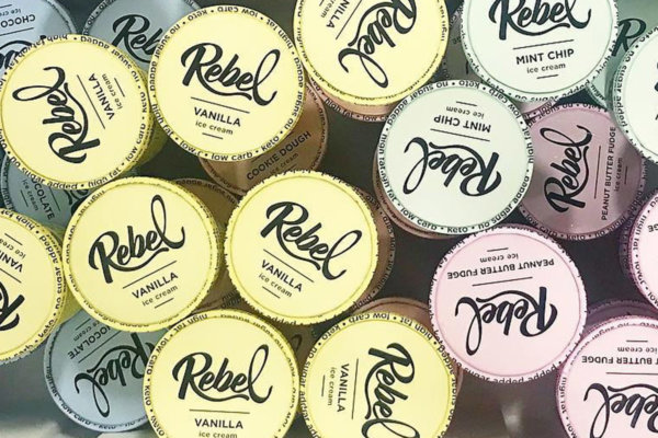 Sorvete Keto Rebel Creamery