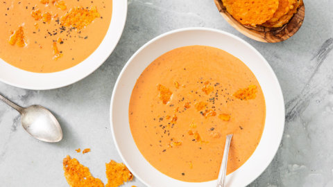 Keto Tomato Soup Grilled Cheese Recipe