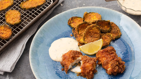 Keto Fish & Chips Recipe
