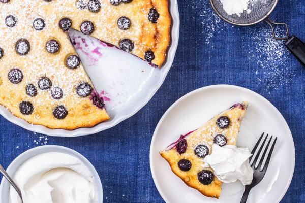 Keto Blueberry Clafoutis Recipe