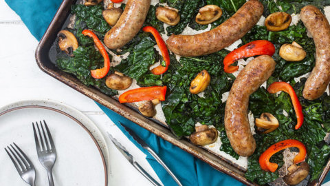 Keto Sheet Pan Sausage Recipe