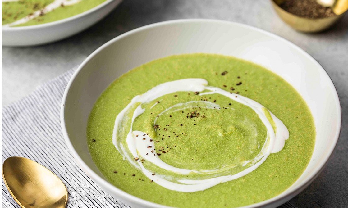 Keto Creamy Broccoli Soup Recipe