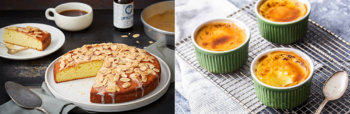 Przepis na Ciasto Migdałowe + Creme Brûlée