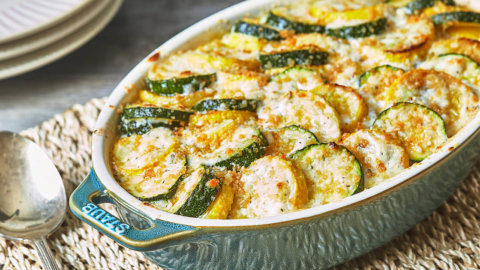 Summer Squash & Zucchini Gratin Recipe