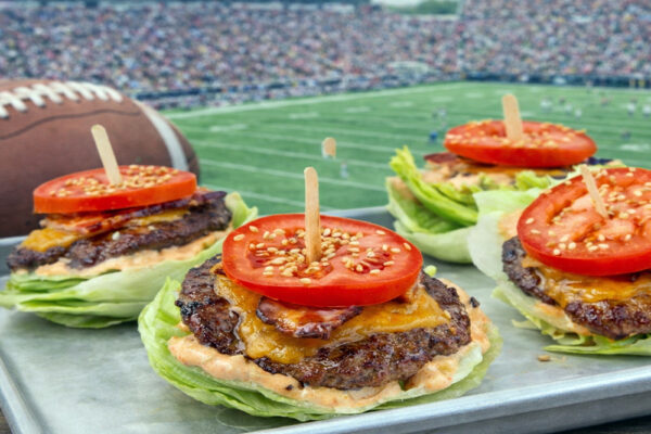 Keto snacks with Football