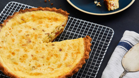 Keto Quiche Lorraine Recipe