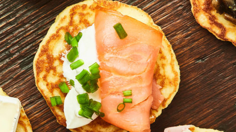 Smoked Salmon Blini Recipe