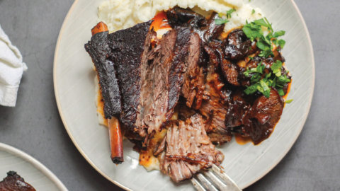 Braised Mushroom Shortribs Recipe