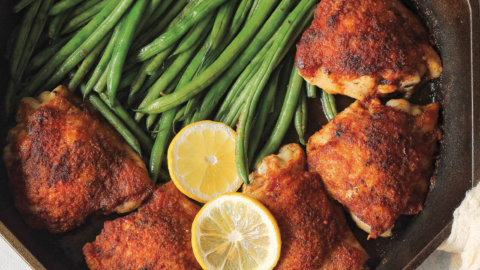 Cajun Chicken and Green Beans Recipe