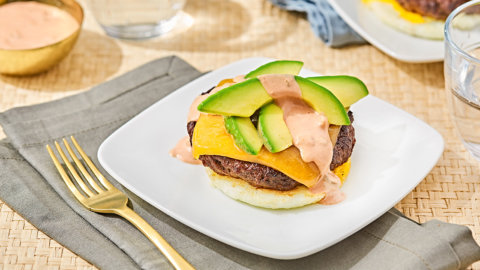 Keto Patty Melt Recipe