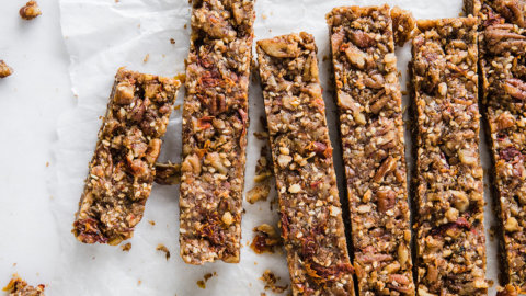 3:1 Keto Savory Garlic and Herb Granola Bars Recipe