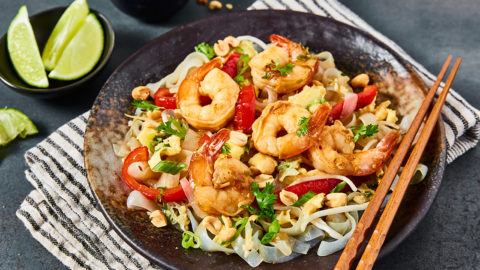 Keto Shrimp Pad Thai