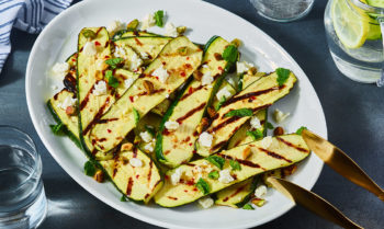 Keto Grilled Zucchini Salad Recipe