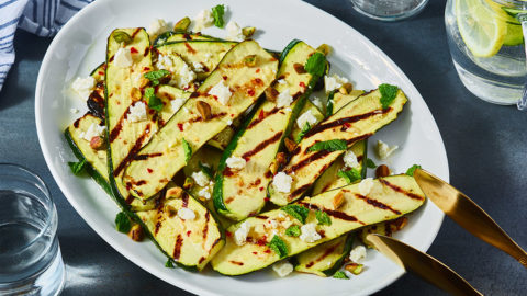 Keto Grilled Zucchini Salad Recipe