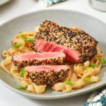 Sesame Crusted Tuna with Noodles Recipe