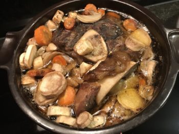 Over Meat Stew
