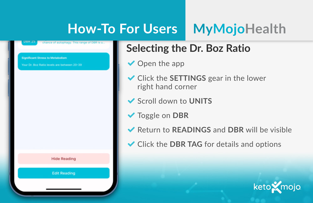 how-to-select-dr-boz-ratio-on-mymojohealth
