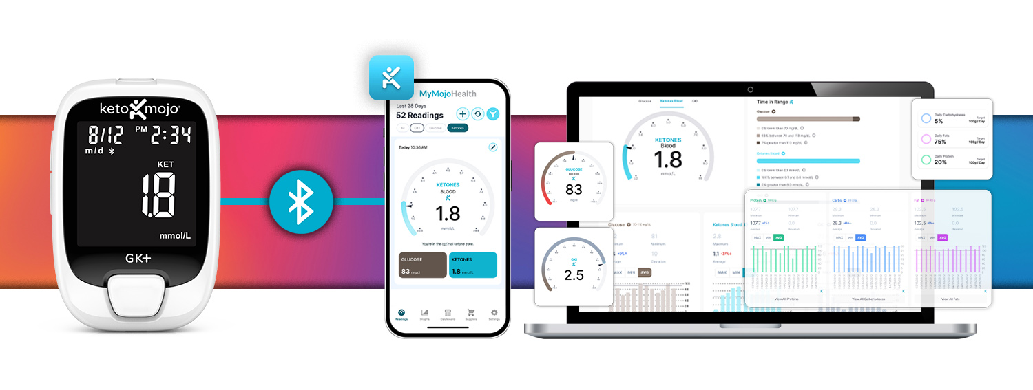 Compteur Keto-Mojo en MMH
