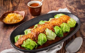 Keto Chicken Enchiladas Recipe