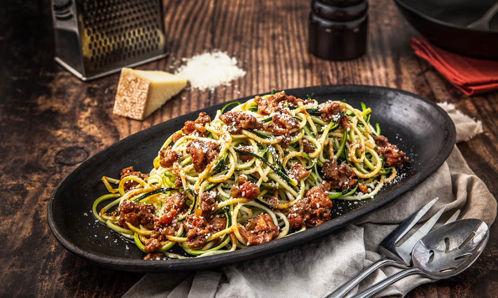 Recipe Keto version of classic Pasta Bolognese KETOMOJO