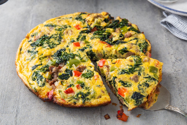 Keto Frittata with Sausage Recipe