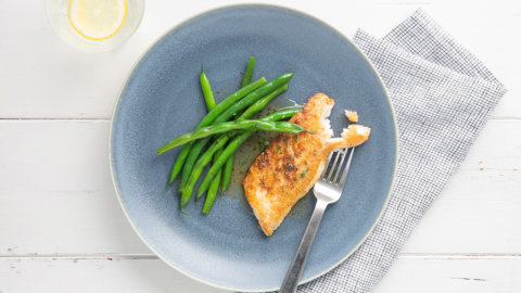 Keto Sole Meuniere with Green Beans Recipe