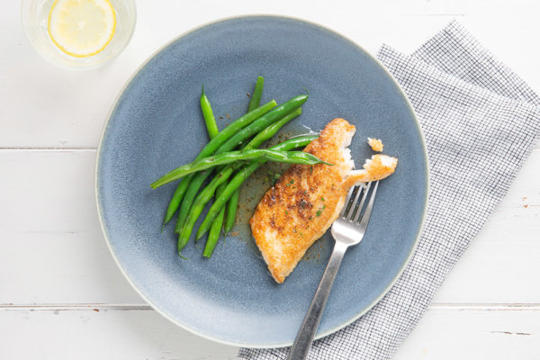 Keto Sole Meuniere with Green Beans Recipe