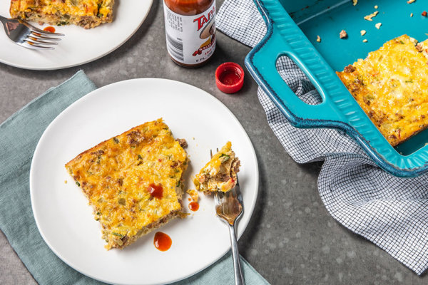 Keto Chorizo Breakfast Casserole Recipe