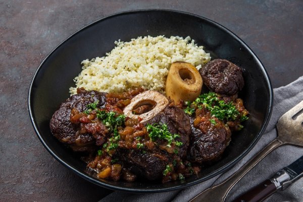 Keto Osso Bucco with Cauliflower Rice Recipe