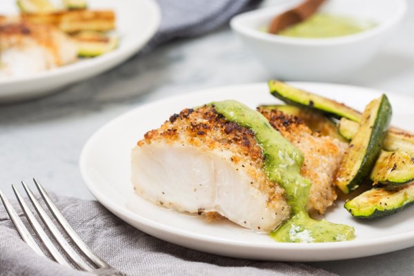 Keto Crispy Baked Fish Zucchini Sticks Recipe