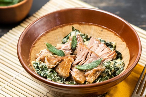 Keto Italian Pork with Kale and Fennel Recipe