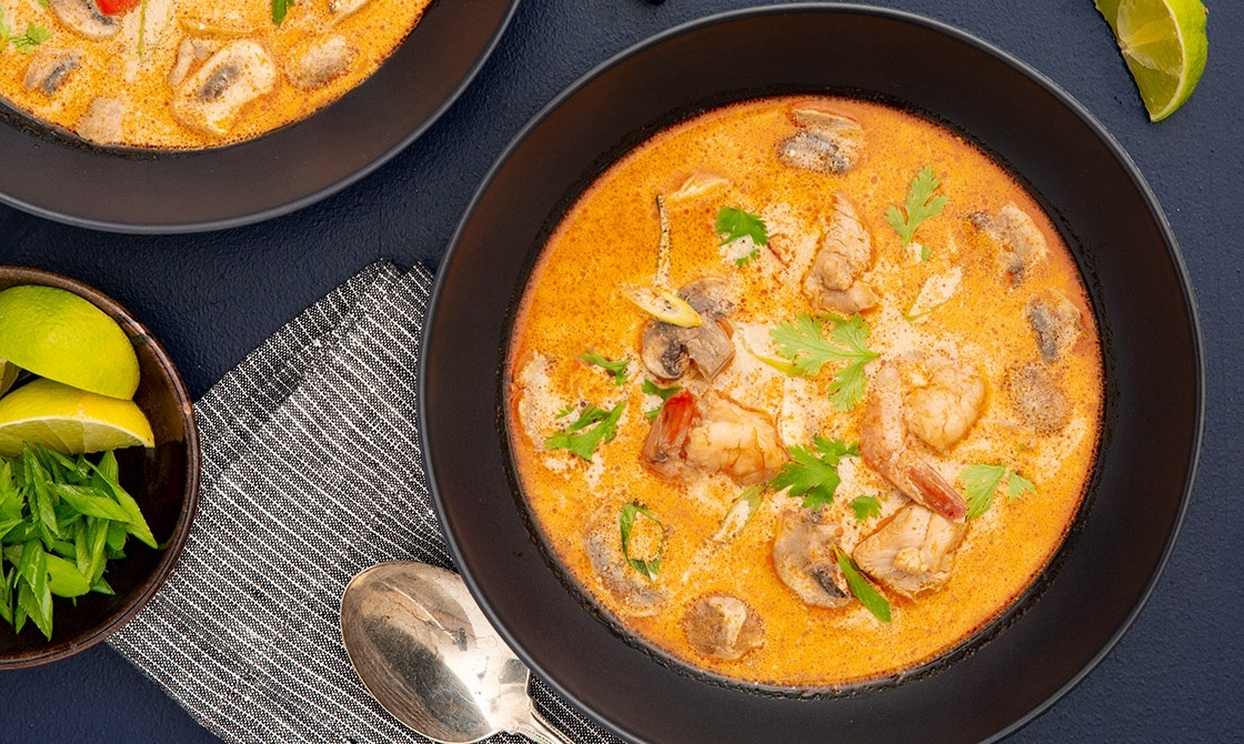 Keto Thai Coconut Chicken Soup Recipe