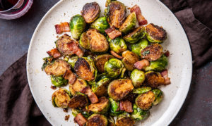 Keto Maple Bacon Brussels Sprouts Recipe