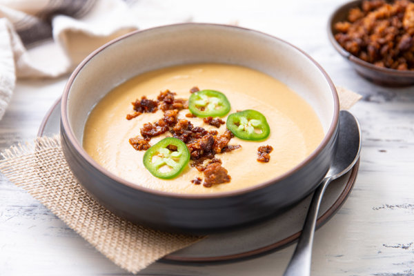 Keto Cauliflower Bisque Recipe