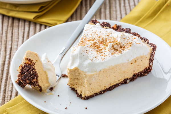 Keto Pumpkin Spice Mousse Tart Recipe