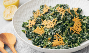 Keto Kale Ceaser Salad