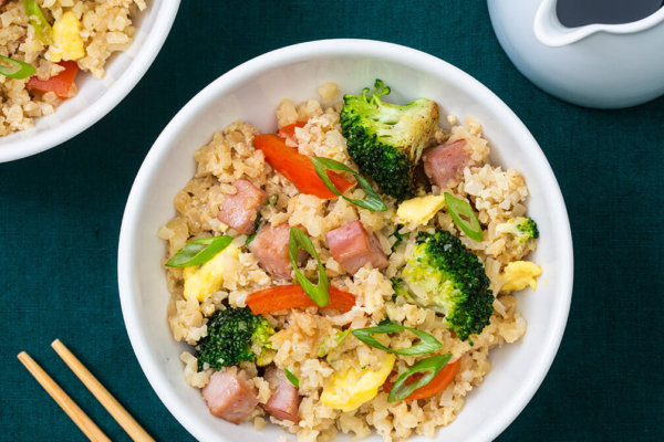 Keto Pork Fried Rice Recipe