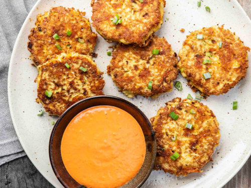 Recipe Keto Cauliflower Fritters Keto Mojo