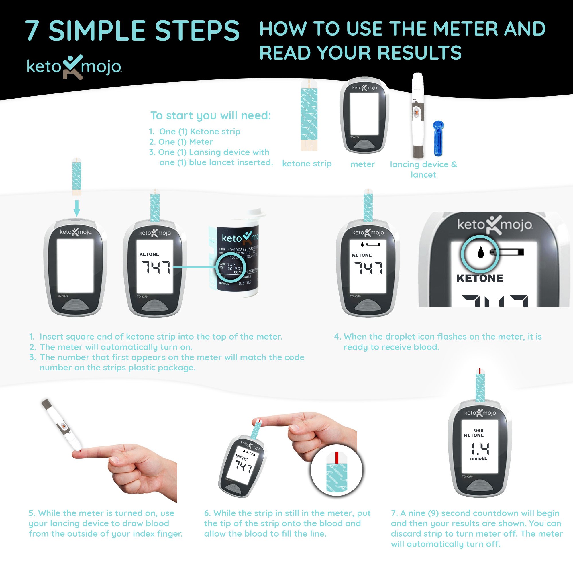 KETO-MOJO Help Center  How to Test Using the Keto-Mojo Meter