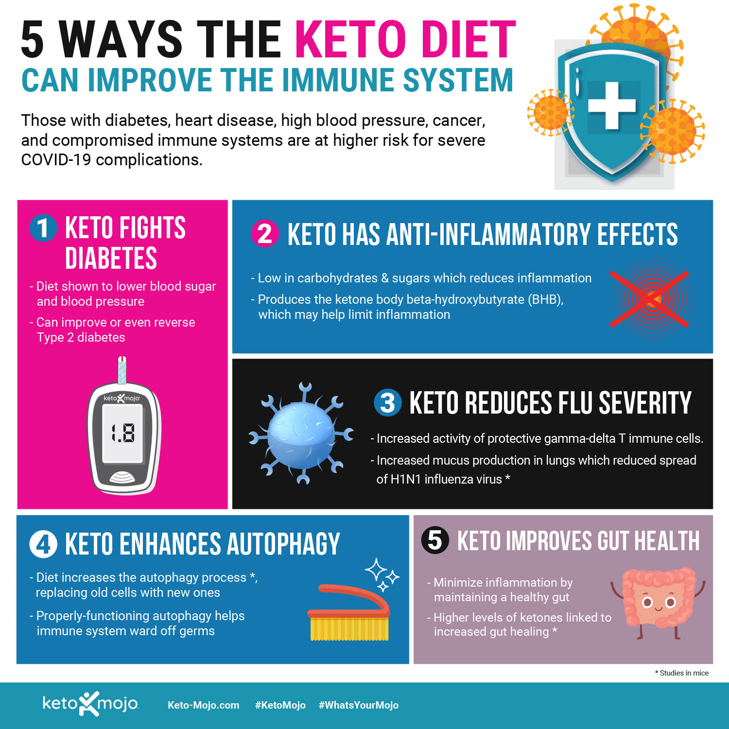 Keto Infographics KETOMOJO