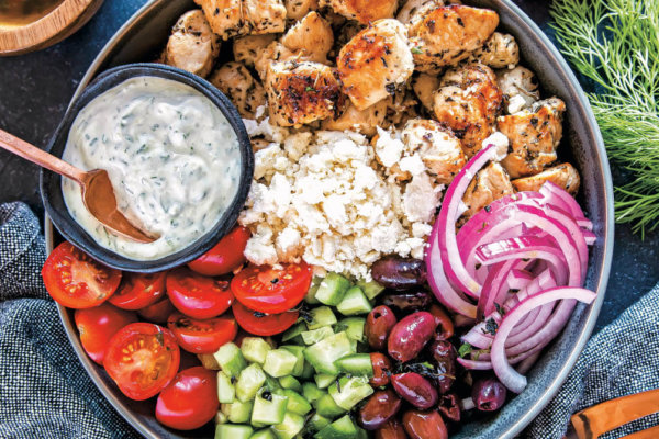 Greek Chicken Bowl Recipe