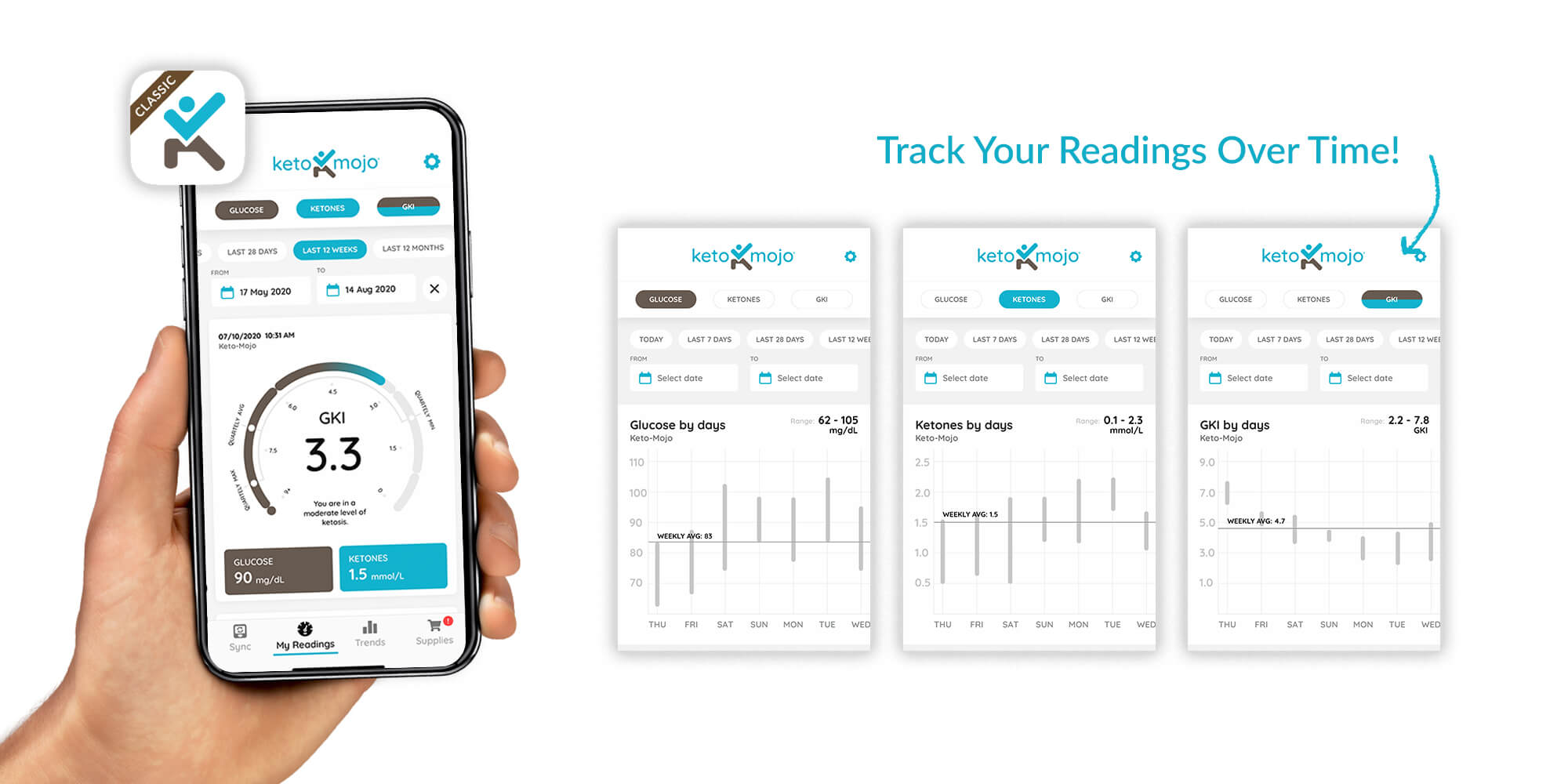 Learn all about our App and Bluetooth Connection here KETOMOJO