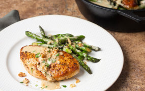 Skillet Chicken and Asparagus Recipe