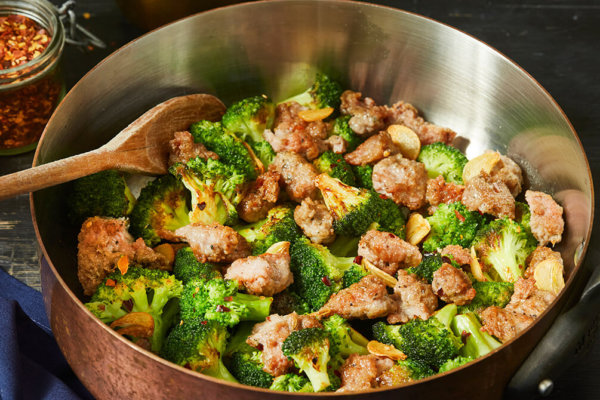 Keto Spicy Italian Sausage and Broccoli Recipe