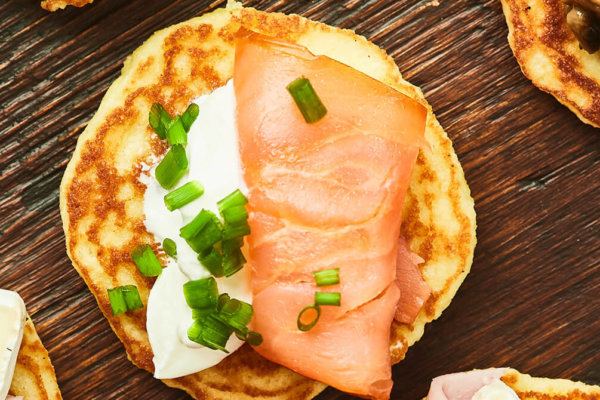 Smoked Salmon Blini Recipe