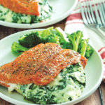 Snappy Stuffed Salmon Recipe